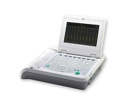 TFT Color Display Digital 12 Channels 12 Lead Electrocardiograph
