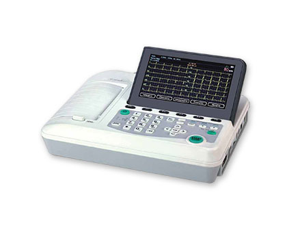 7 Inch LCD TFT Six Channel ECG Machine for Ambulance