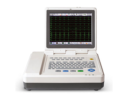 High Performance 12.1''Color TFT Touch Screen 12 Channel Electrocardiograph