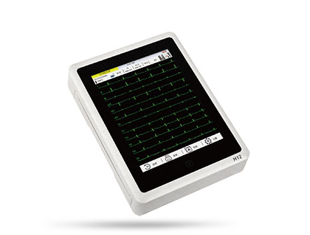High-end LED Touch Screen 12 Channel ECG Machine
