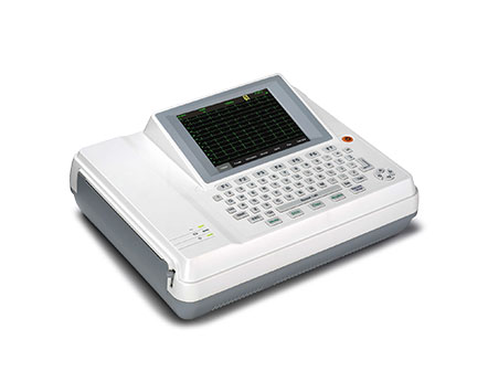 Full Touch Screen 8”LCD 12 Channel ECG Machine