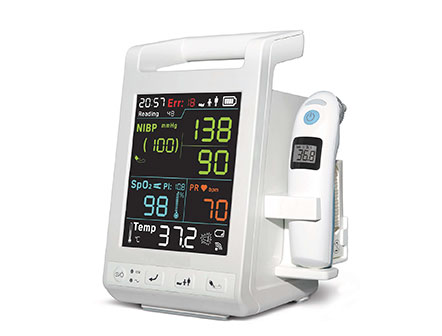 Medical Portable LED Vital Signs Patient Monitor with NIBP SPO2