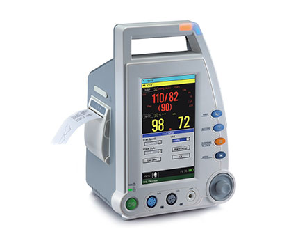 Medical Equipment 7 Inch Color TFT LCD Vital Signs Monitor