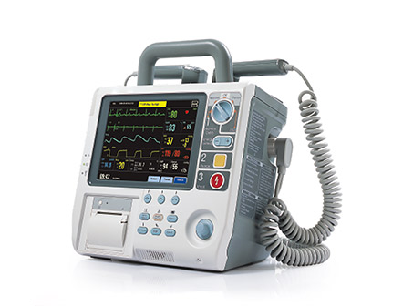 Hospital Use Biphasic Defibrillator Monitor Machine