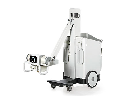 Hospital Equipment 40kw Mobile Digital X-ray Radiography System