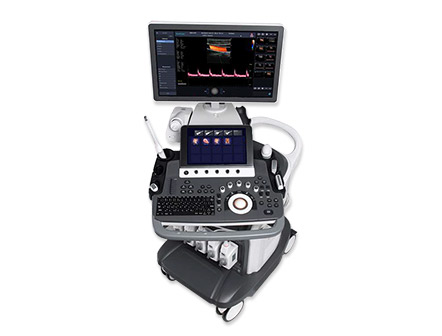 Portable Trolley 4D Color Doppler Mobile Ultrasound Scan Machine