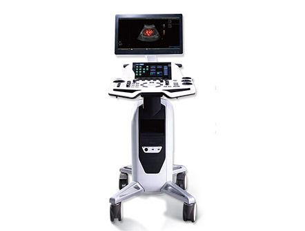 Hospital Full Screen Imaging B/CF Mode 3D/4D Trolley Ultrasound System