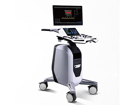 Hospital Full Screen Imaging B/CF Mode 3D/4D Trolley Ultrasound System
