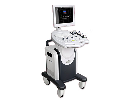 Trolley Color Doppler Ultrasound Machine for Clinical Diagnostic Application