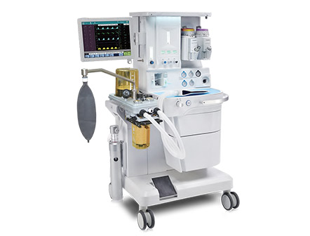 Medical Instrument 15 Inch Touch Screen Anesthesia Apparatus Ventilator Anesthesia Machine