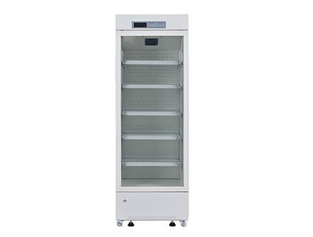 316L 2~8 Degree Medical Laboratory Pharmacy Vaccine Storage Vertical Refrigerator