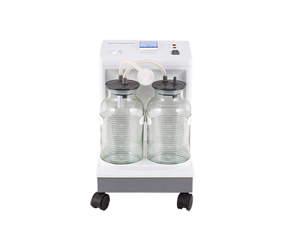 Oil-free Medical Retractable handle Electric Vacuum Suction Unit with Negative Pressure Pump