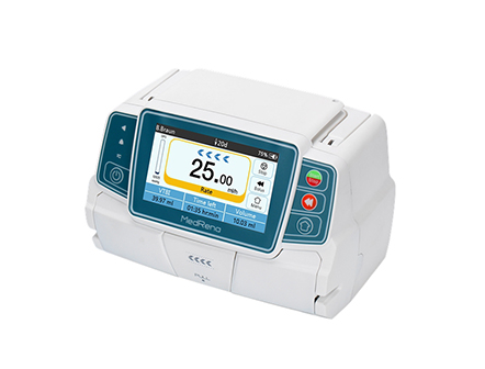 Medical Apparatus Waterproof Touch Screen Infusion Pump with Drug Library