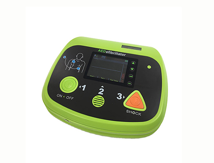 Portable AED First-aid Automated External Defibrillator for Patient