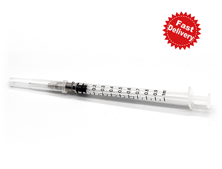 1ml Luer Slip Injection Syringe with Needle for Injection