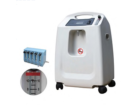 Portable 10L 5-way Splitter Oxygen Concentrator price for Specific users