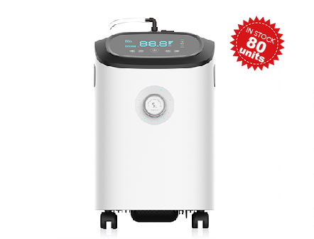 Fast delivery 96% Concentration Real-Time Display 3L 5L Portable Medical Oxygen Concentrator in stock