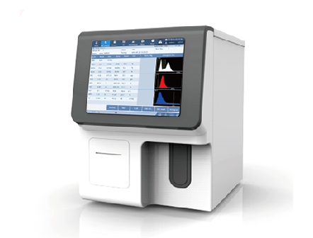 Laboratory 3 Diff Hematology Analyzer Double Channel Blood Test Machine