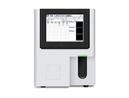 Blood Testing Equipments Laboratory Crp 60test/Hour Auto Hematology Analyzer 3 Part