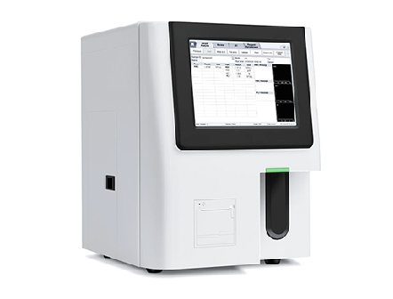 Blood Testing Equipments Laboratory Crp 60test/Hour Auto Hematology Analyzer 3 Part