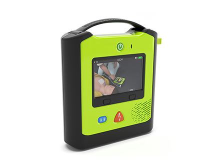 Hospital LCD Display Portable AED Semi-automatic External Defibrillator for First Aid