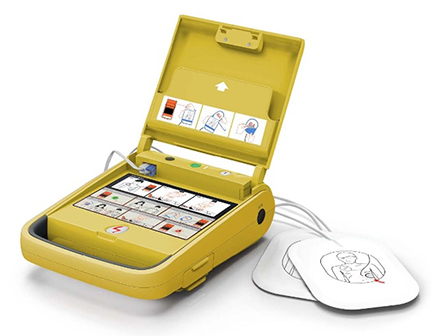 Medical Device Emergency Portable Biphasic External AED Defibrillator Machine