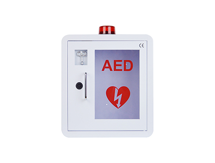 Indoor Wall Mounted AED Cabinet with Sound Alarm