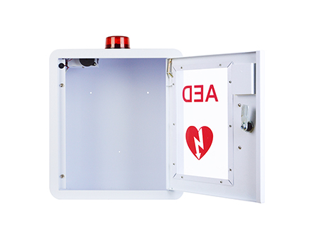 Indoor Wall Mounted AED Cabinet with Sound Alarm