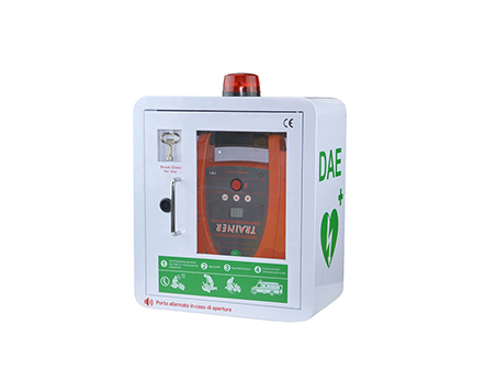 Indoor Wall Mounted AED Cabinet with Sound Alarm