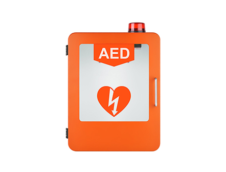 OEM Indoor Wall mounted AED Cabinet for AED Defibrillator