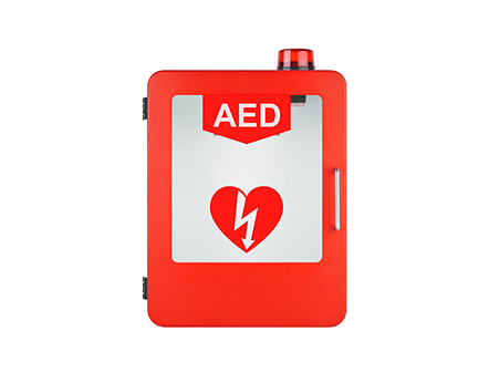 OEM Indoor Wall mounted AED Cabinet for AED Defibrillator