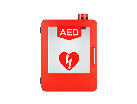 OEM Indoor Wall mounted AED Cabinet for AED Defibrillator