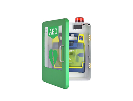 OEM Indoor Wall mounted AED Cabinet for AED Defibrillator