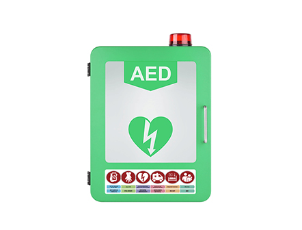 OEM Indoor Wall mounted AED Cabinet for AED Defibrillator