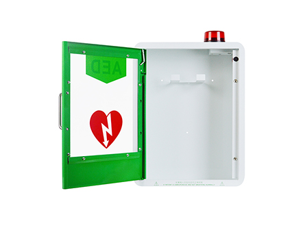 Wall Mounted Indoor AED Medical First Aid Cabinets with Alarm System