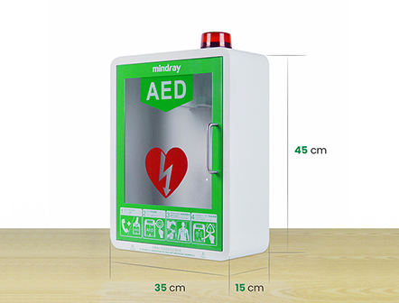 Wall Mounted Indoor AED Medical First Aid Cabinets with Alarm System