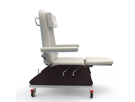 Manual Medical Blood Collection Chair Dialysis Chair