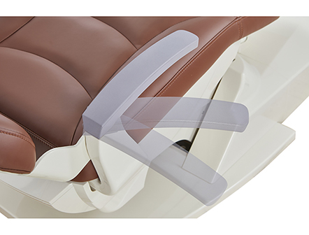 Dental Patient Chair with Movable Tray