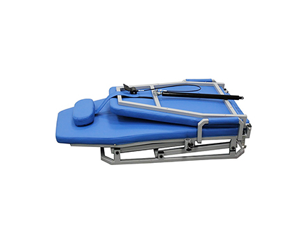 Mobile Dental Chair with Simple Cuspidor