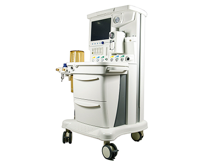 15 Inch TFT Touch Screen Anesthesia Machine Systems with 2 Vaporizers