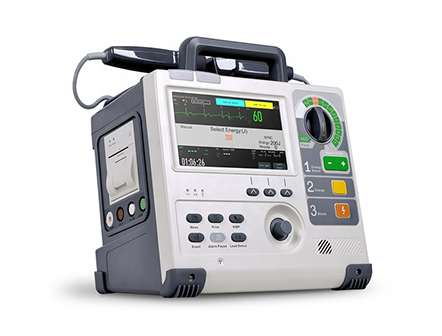 7 Inch Screen 5-Lead ECG Defibrillator