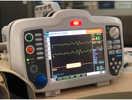 Automated Portable Electricity Biphasic Defibrillator