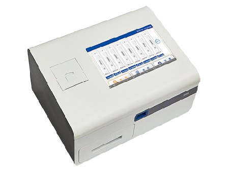 High Throughput Dry Fluorescence Immunoassay Analyzer