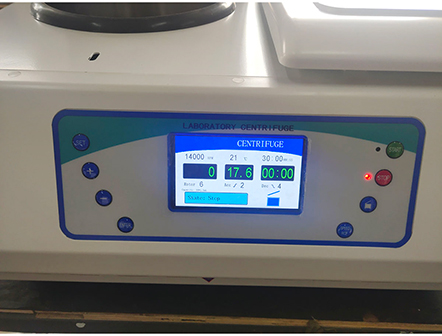 Double Chambers Tabletop16000rpm High Speed Refrigerated Centrifuge Machine