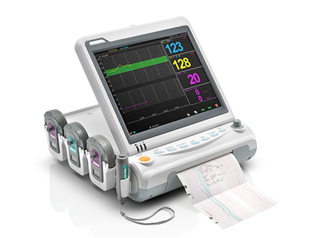 Portable Physiologic Monitoring System Fetal/Maternal Heart Monitor