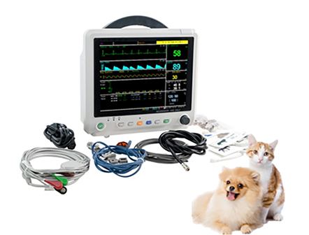 12.1 Inch Veterinary Multi-Parameter Patient Monitor
