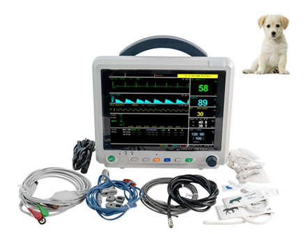 12.1 Inch Veterinary Multi-Parameter Patient Monitor