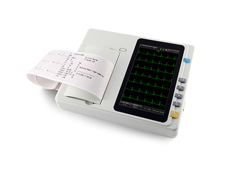 Handheld 6 Channel ECG Machine Electrocardiograph ECG