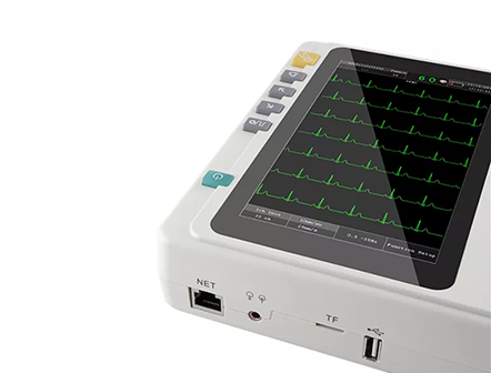 Handheld 6 Channel ECG Machine Electrocardiograph ECG