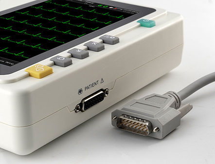 Handheld 6 Channel ECG Machine Electrocardiograph ECG